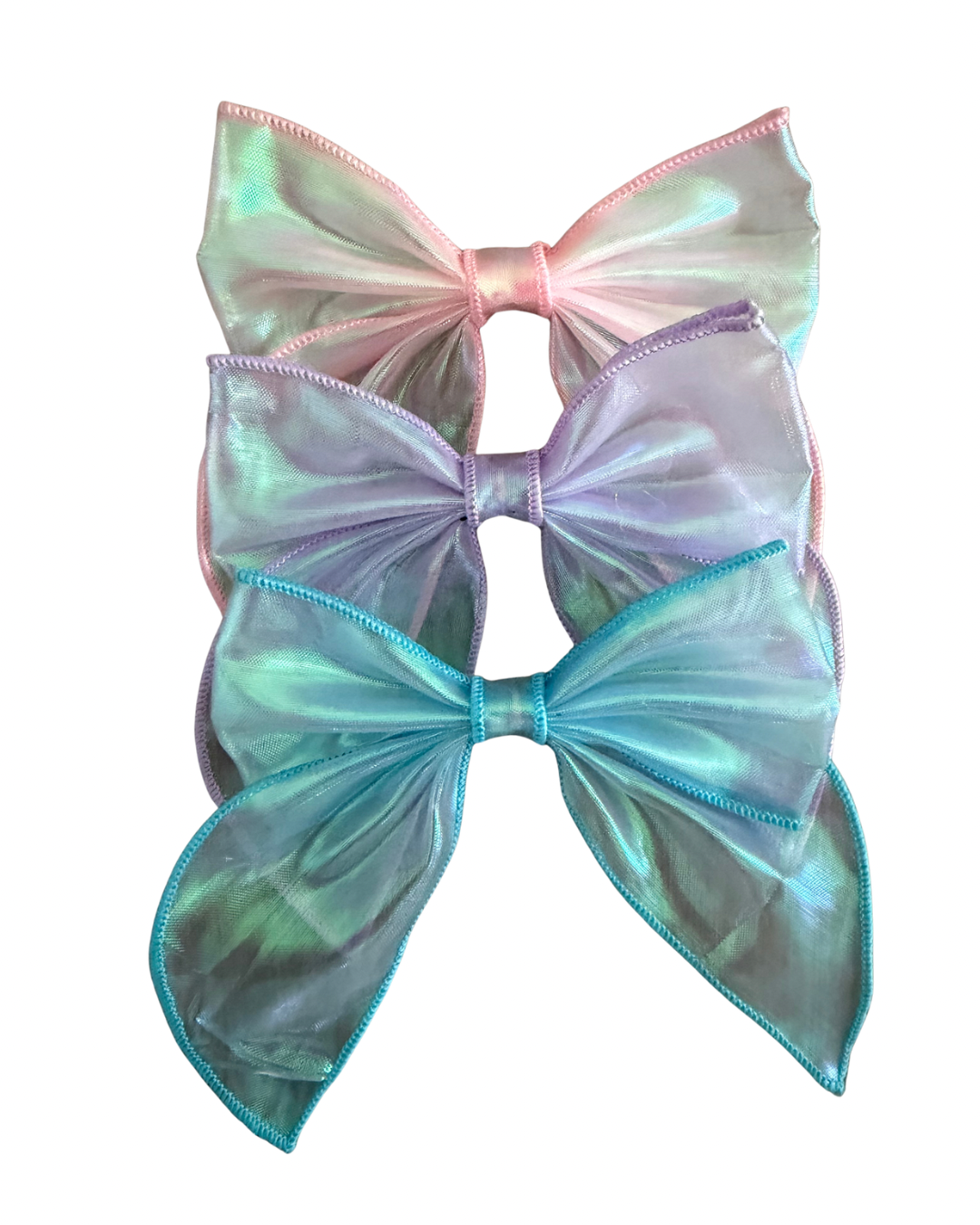 5.5 Inch Iridescent Bow