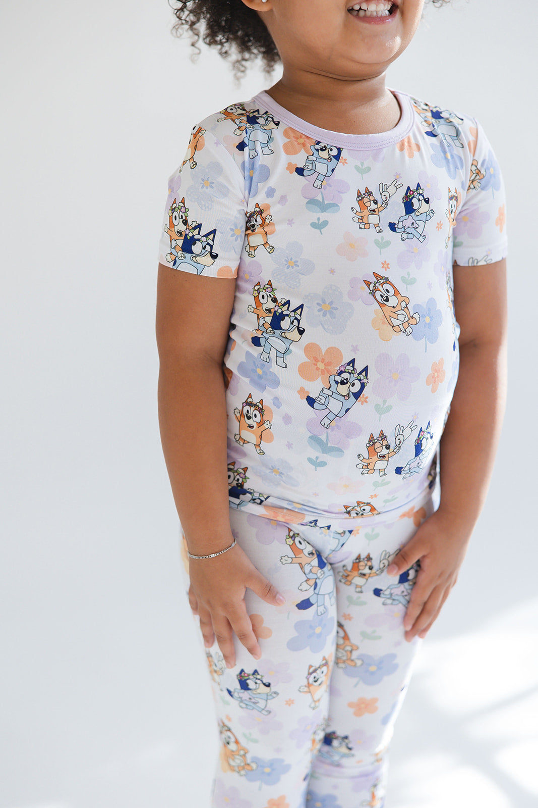 Pups & Petals: Short Sleeve Set
