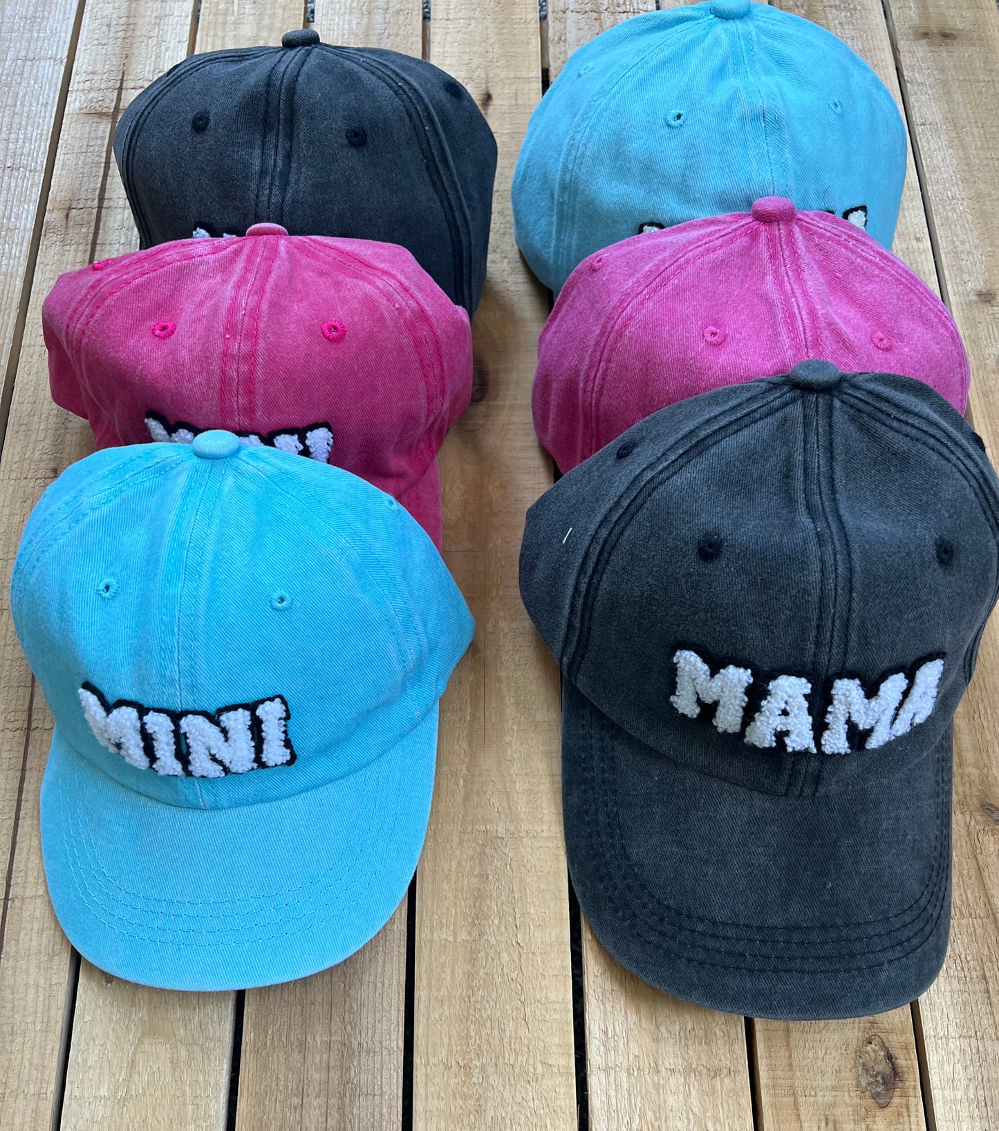 Mama & Mini Acid Wash Baseball Cap
