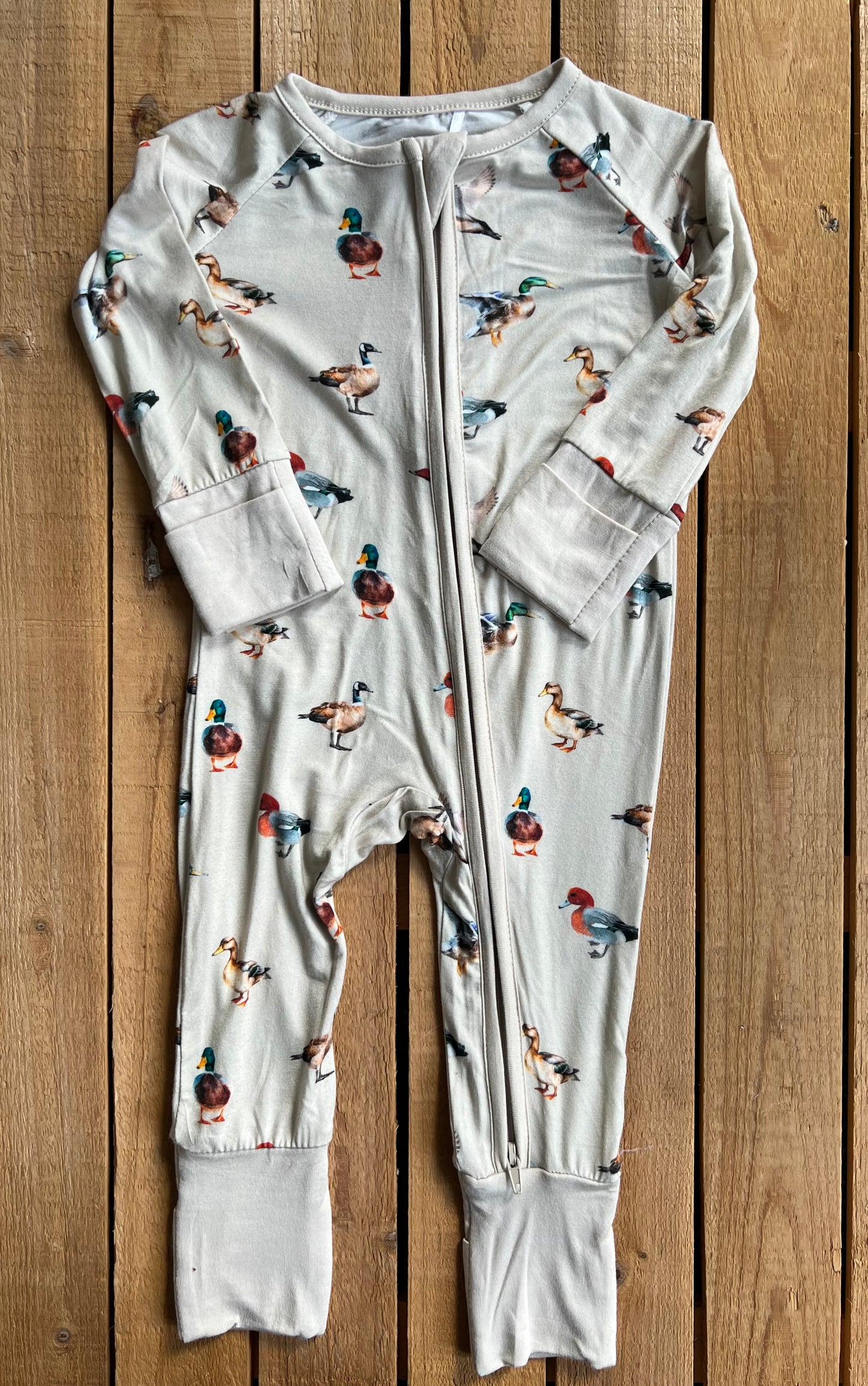 Duck Print Bamboo Sleeper