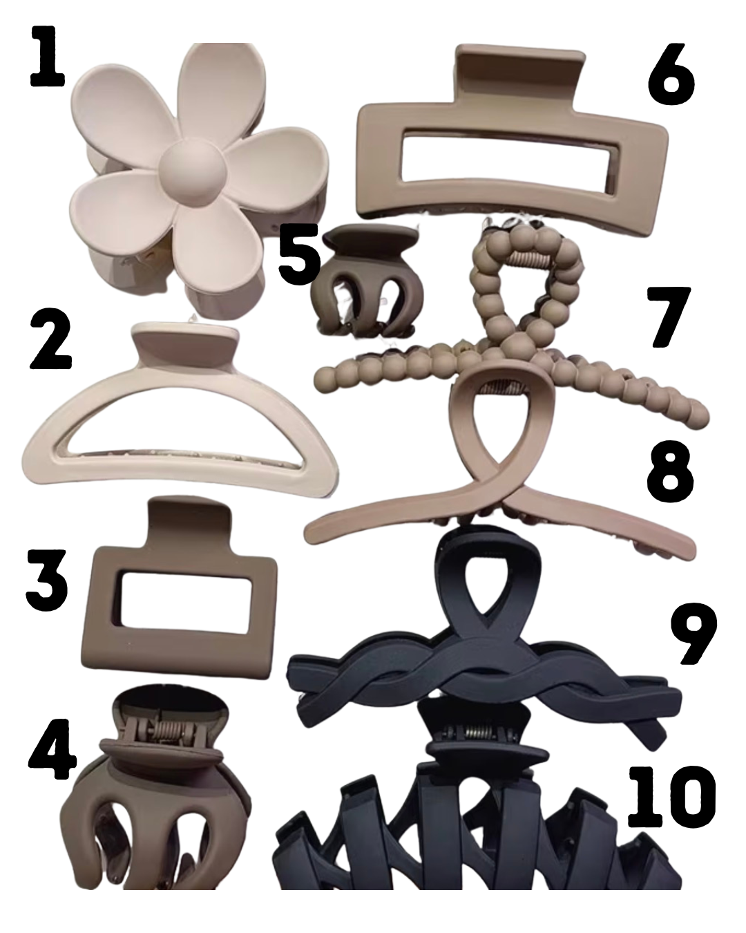 Neutral Hair Claws