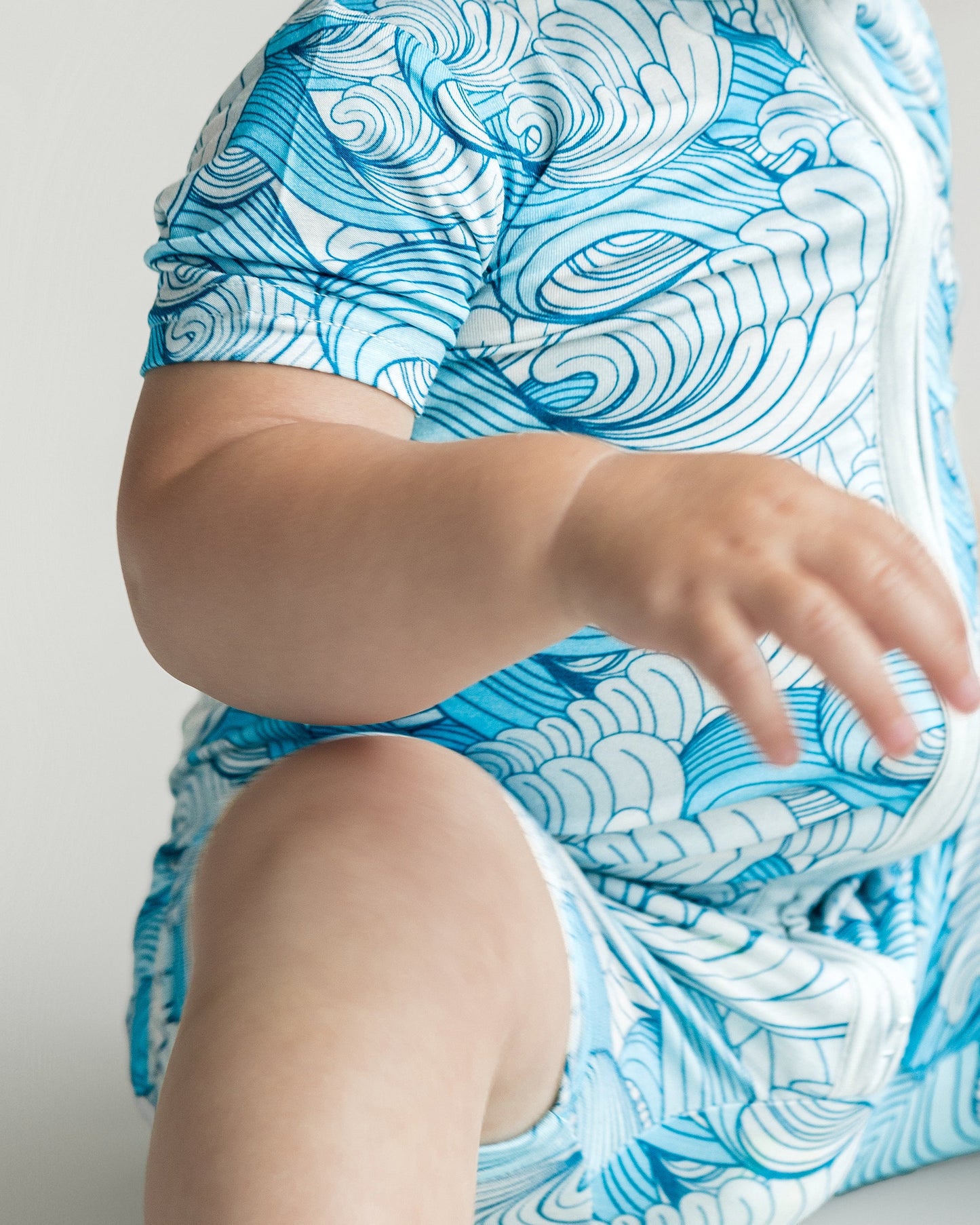 Bamboo Shorty Romper | Delmar