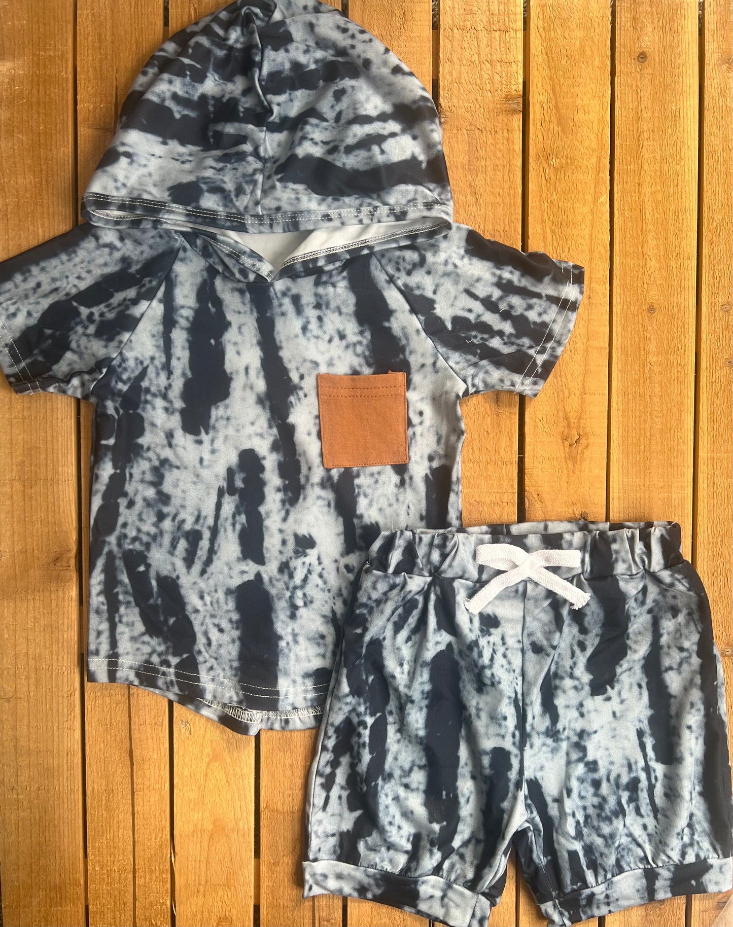 Tie Dye Hoodie Set