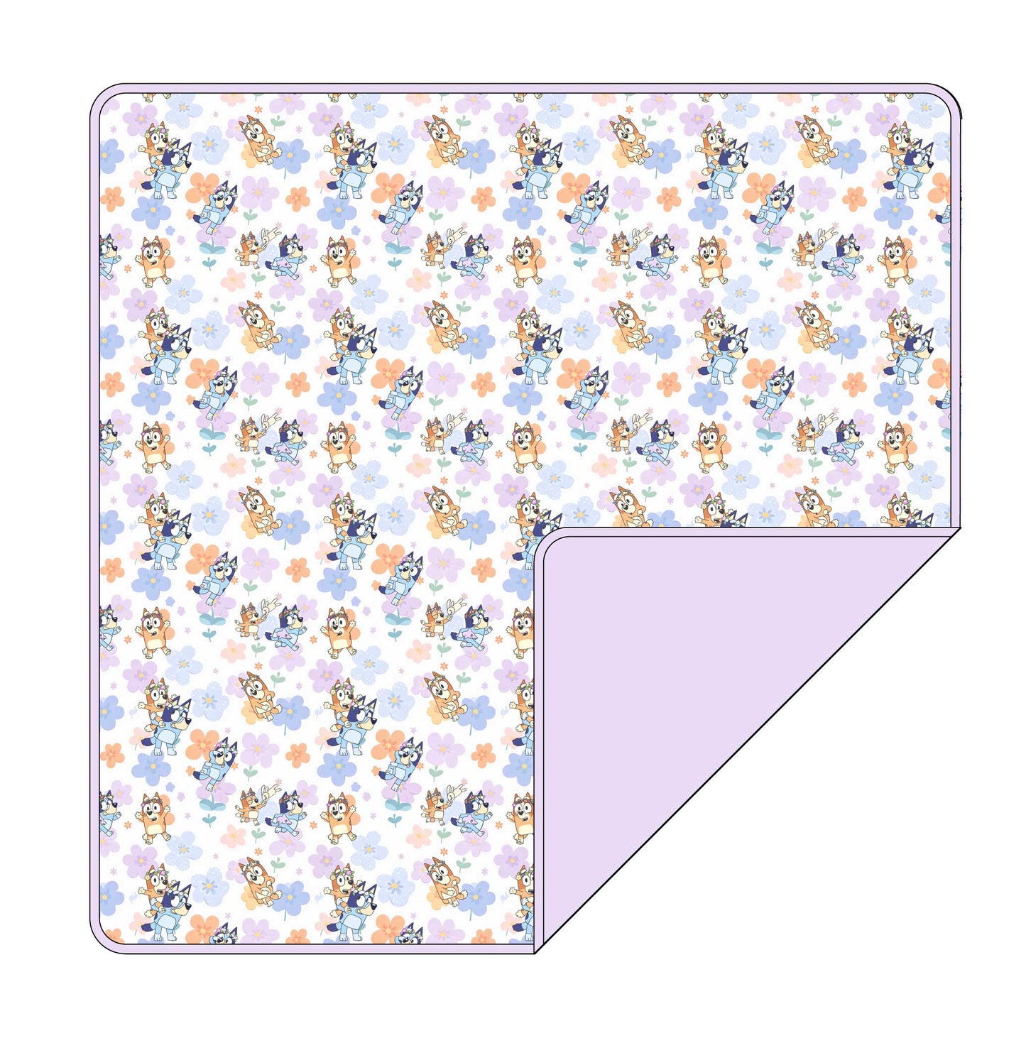 Pups & Petals: Blanket