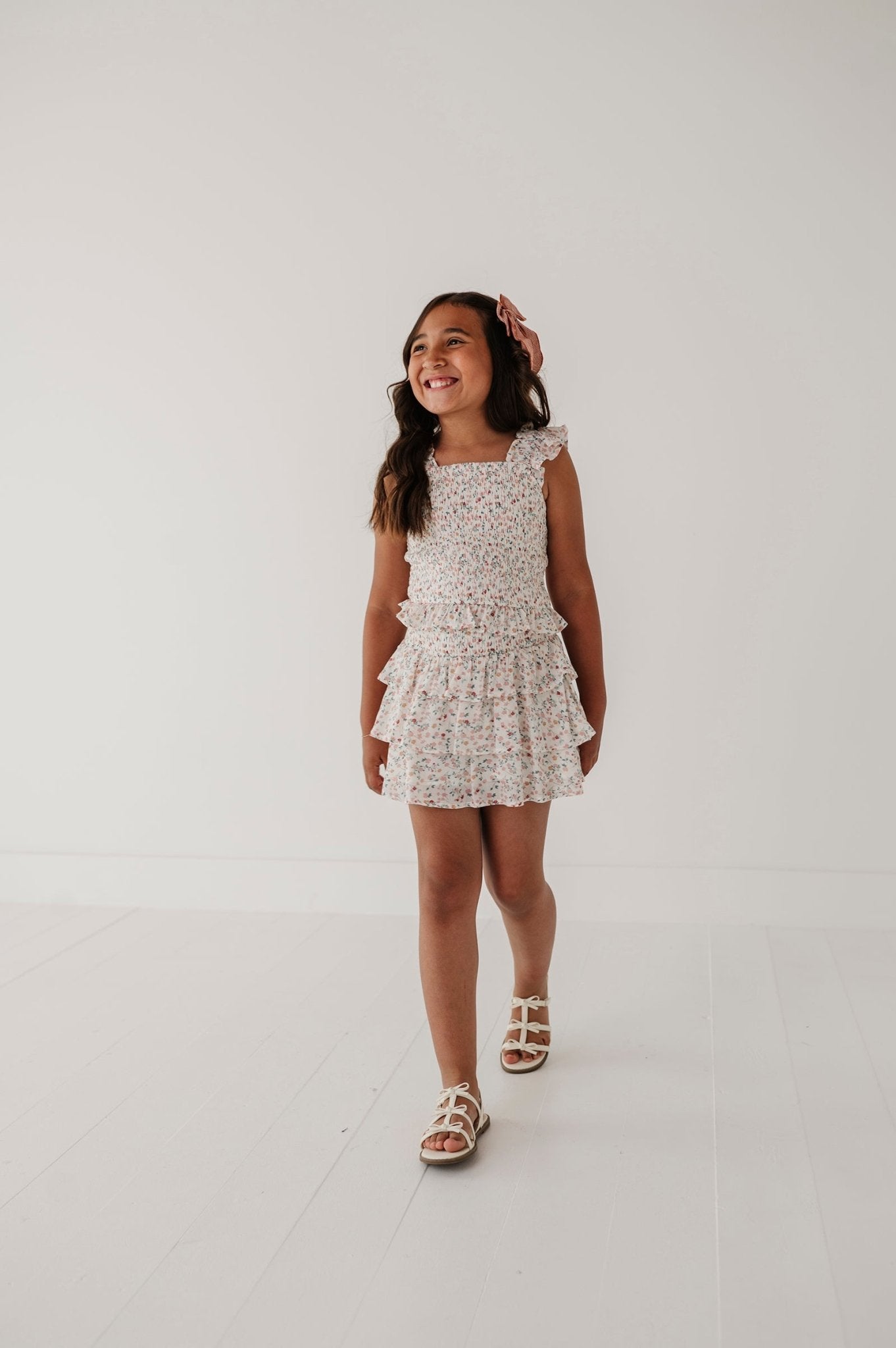 Tiered Mini Skirt