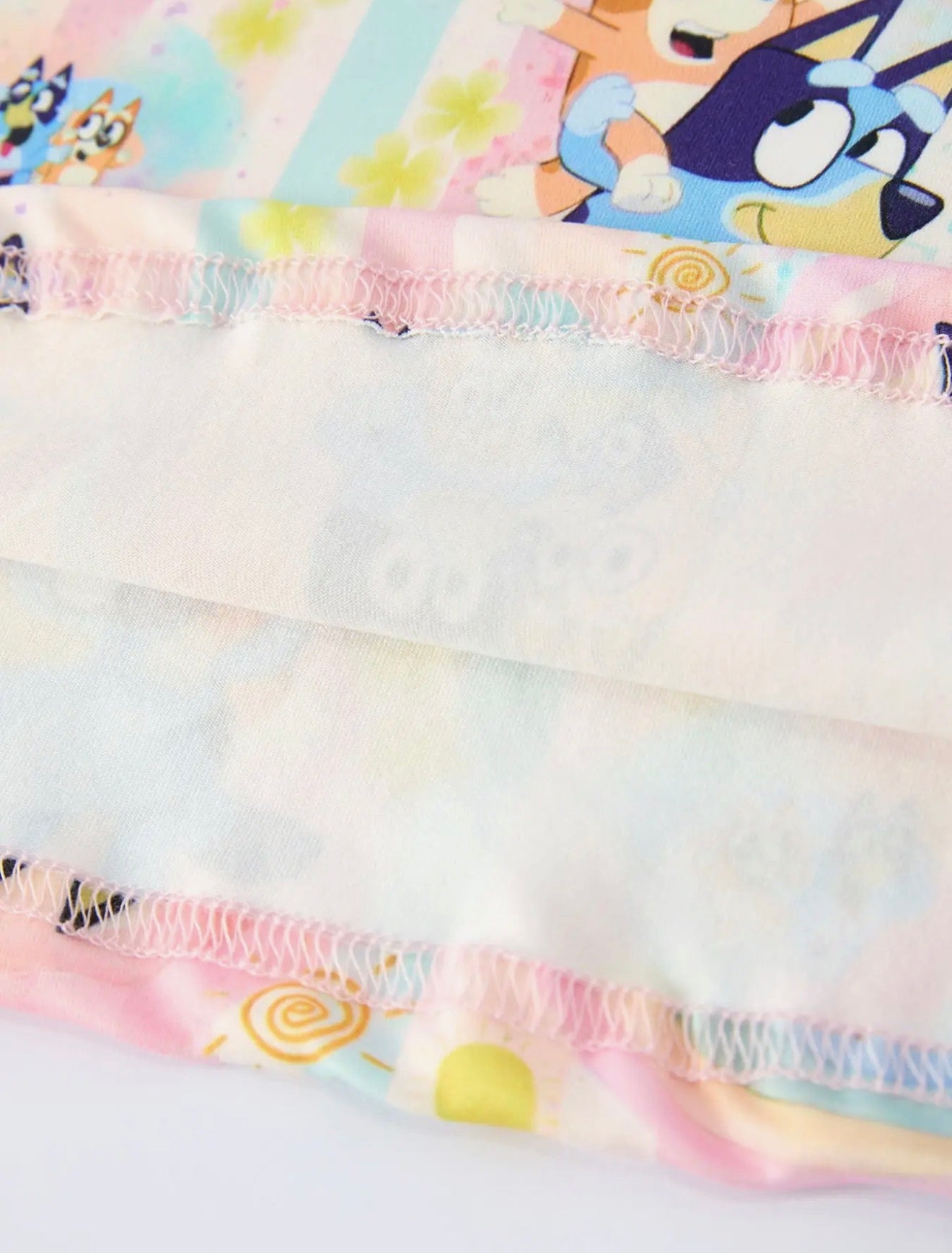 Bluey Rainbow Twirl Dress
