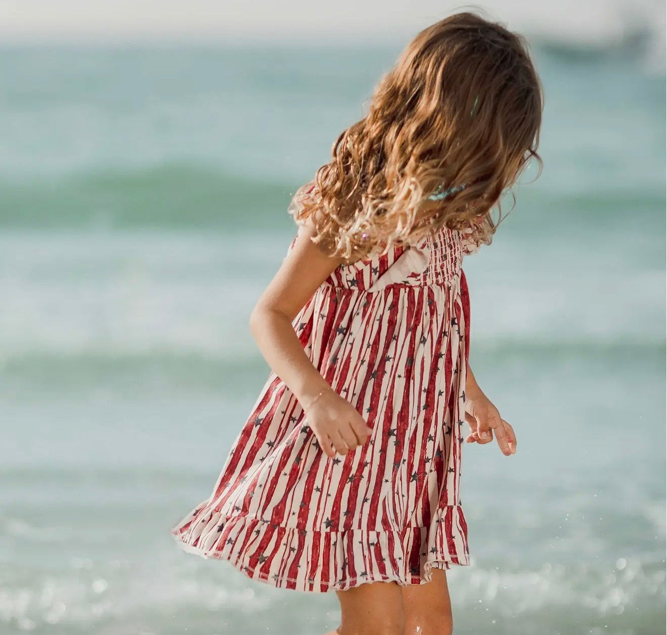 Stars & Stripes Organic Cotton Dress