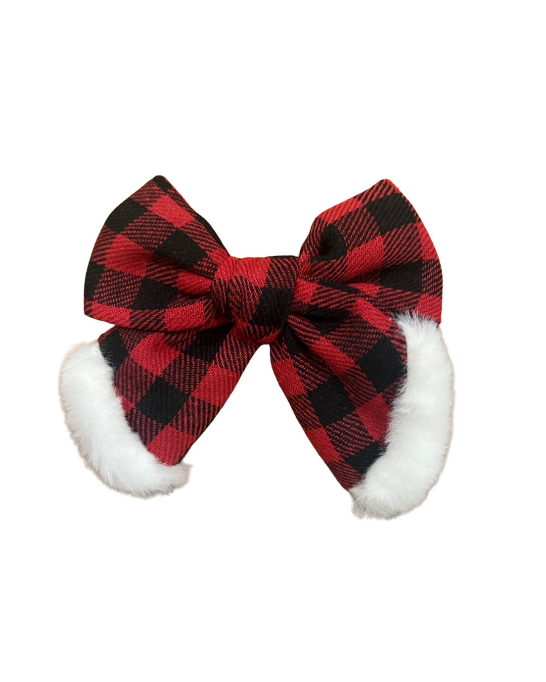 Buffalo Plaid Bow