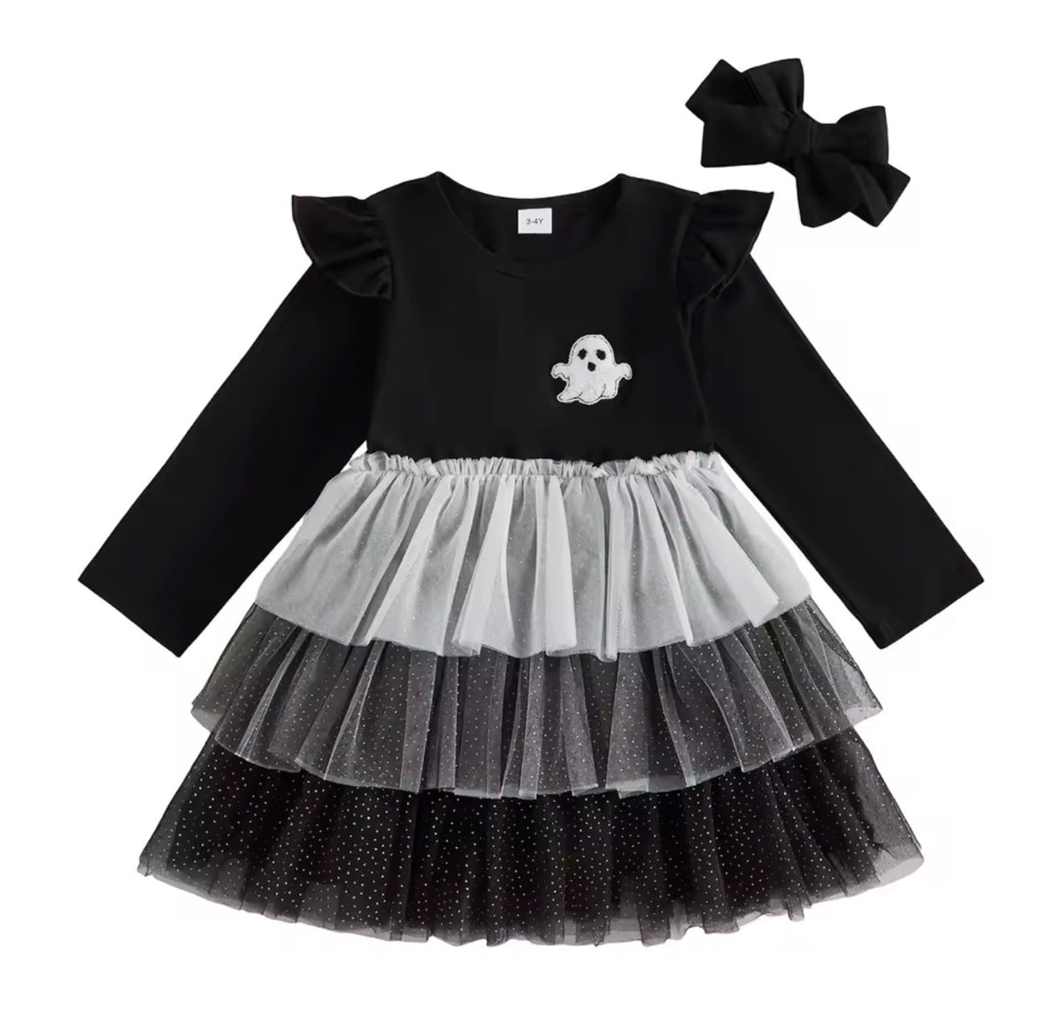 Ghost Tiered Dress