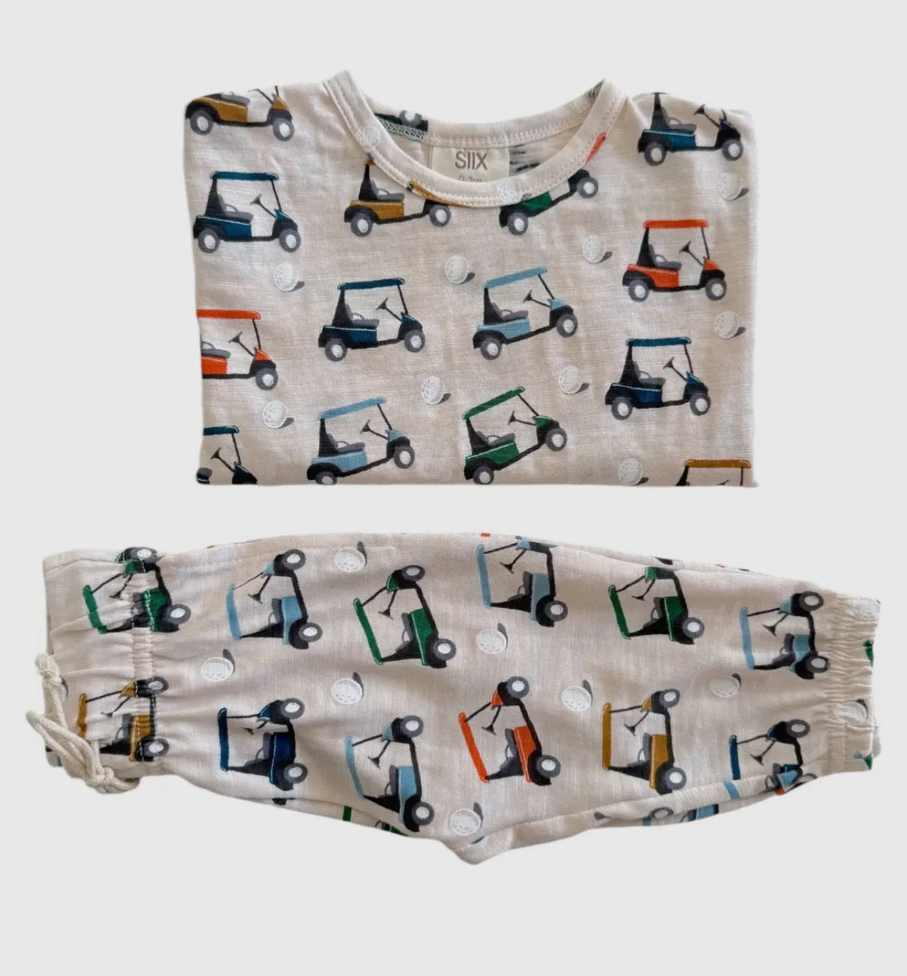 Golf Cart / Organic Long Sleeve Tee & Pant Set