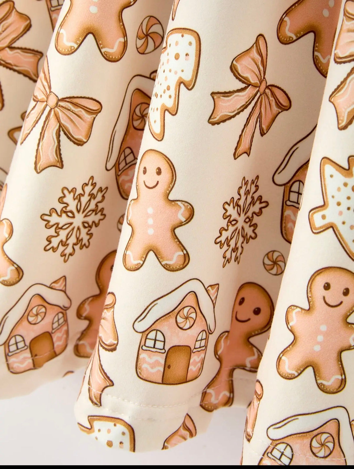 Gingerbread Twirl Dress