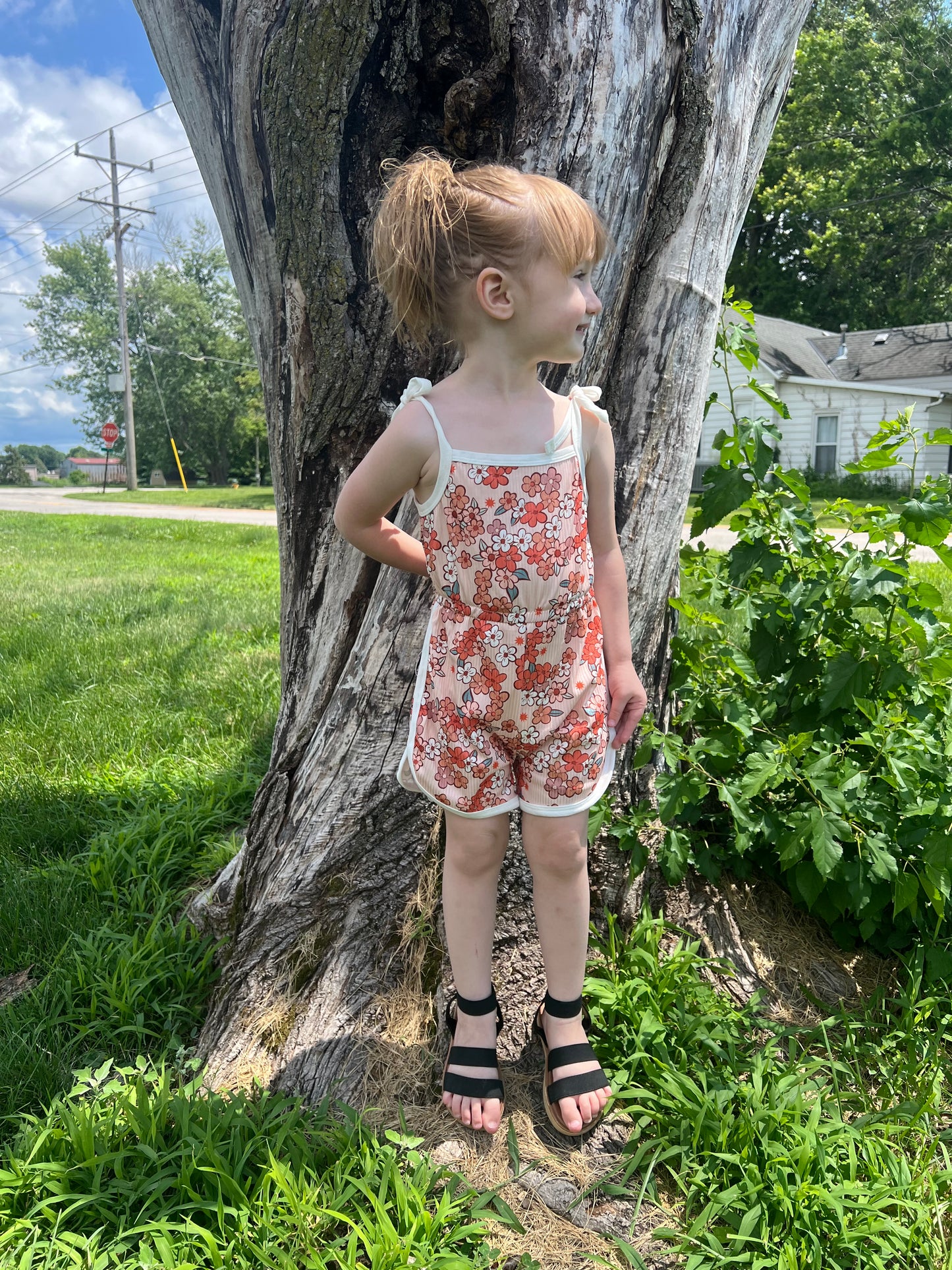 Floral Romper