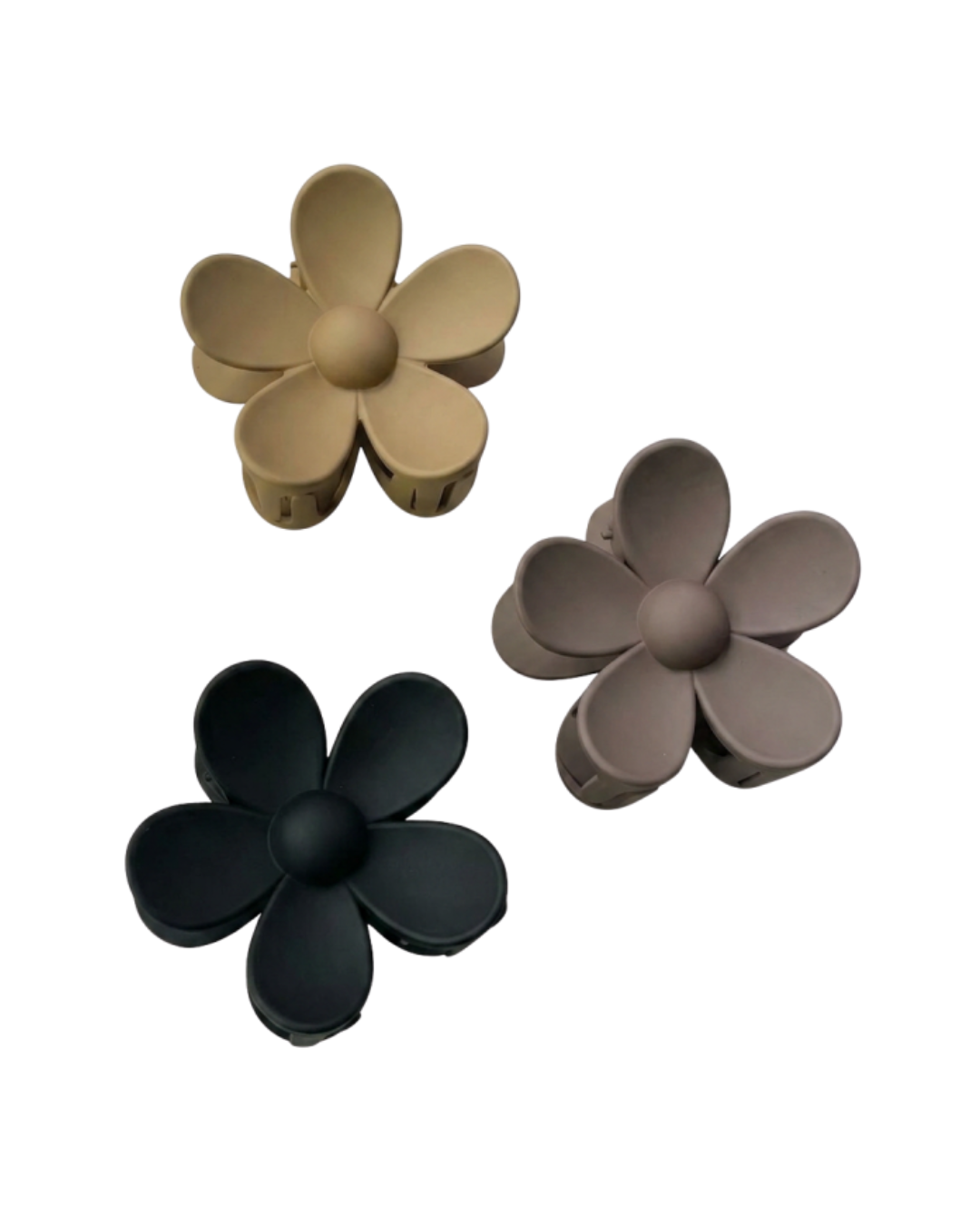 Large Flower Hair Claw
