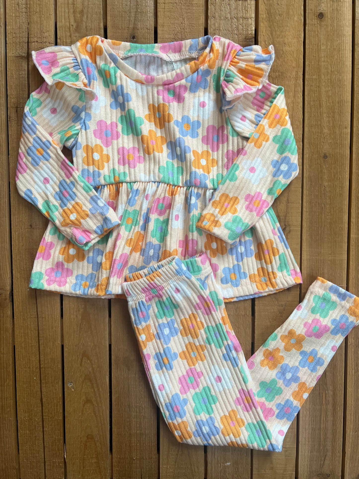 Flower Power Flutter Sleeve Set