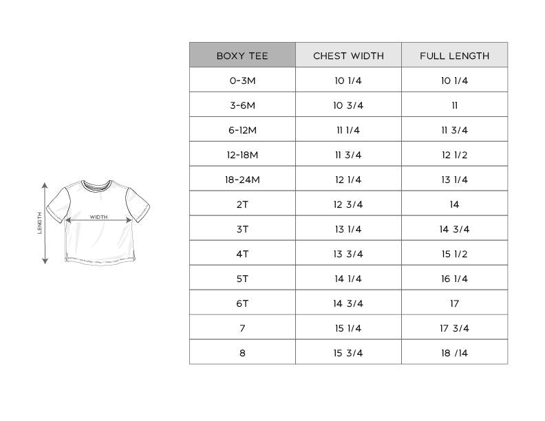 Girl's Boxy Tee
