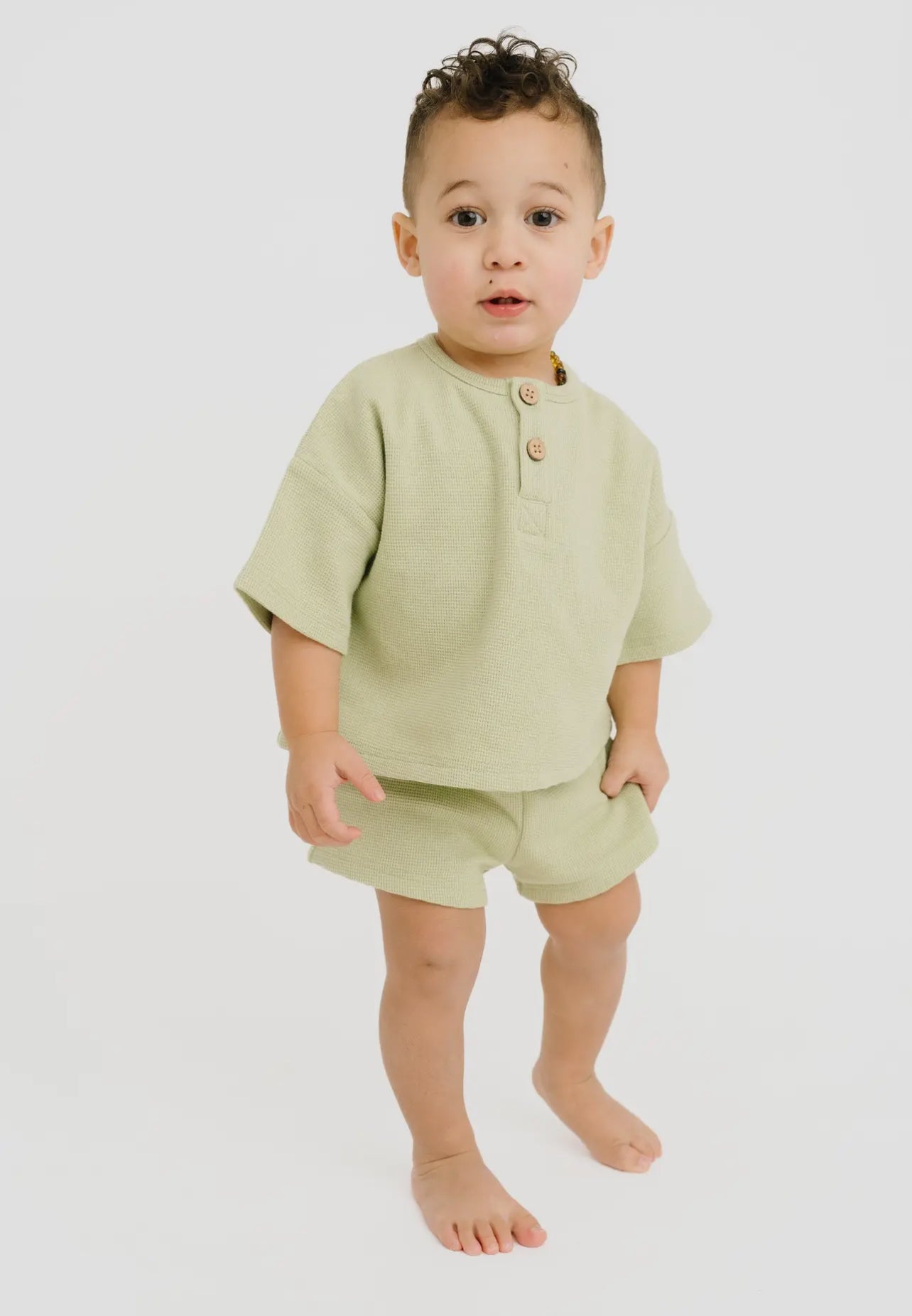 Meadow Waffle Slouchy Set