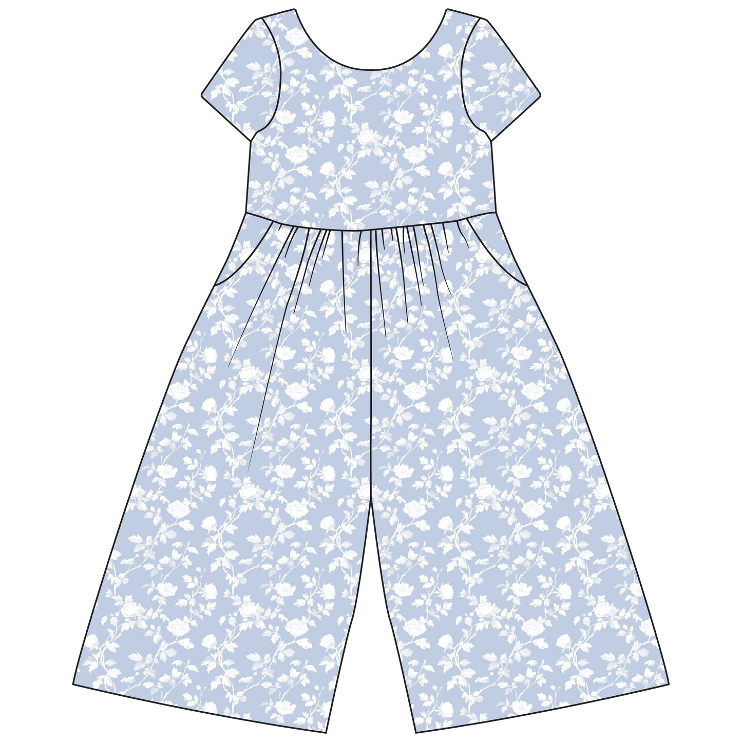 Claire Bamboo Leggy Romper (Pre-Order)