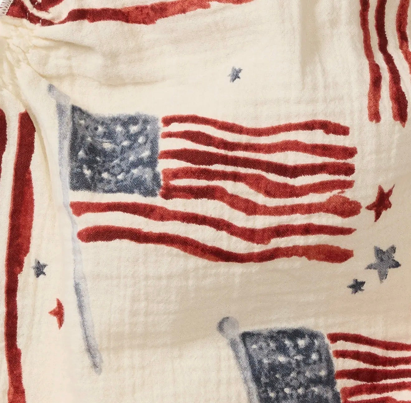 American Flag Tee & Shorts Set