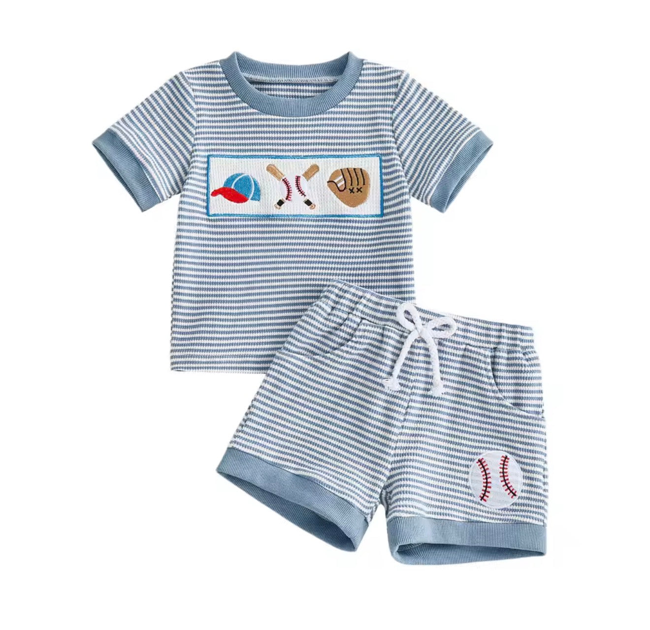 Embroidered Baseball Set