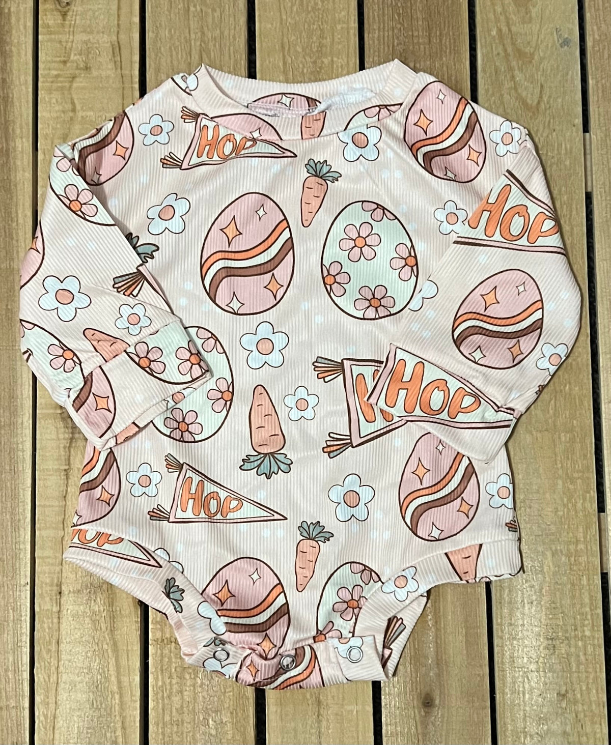 Pink Easter Romper