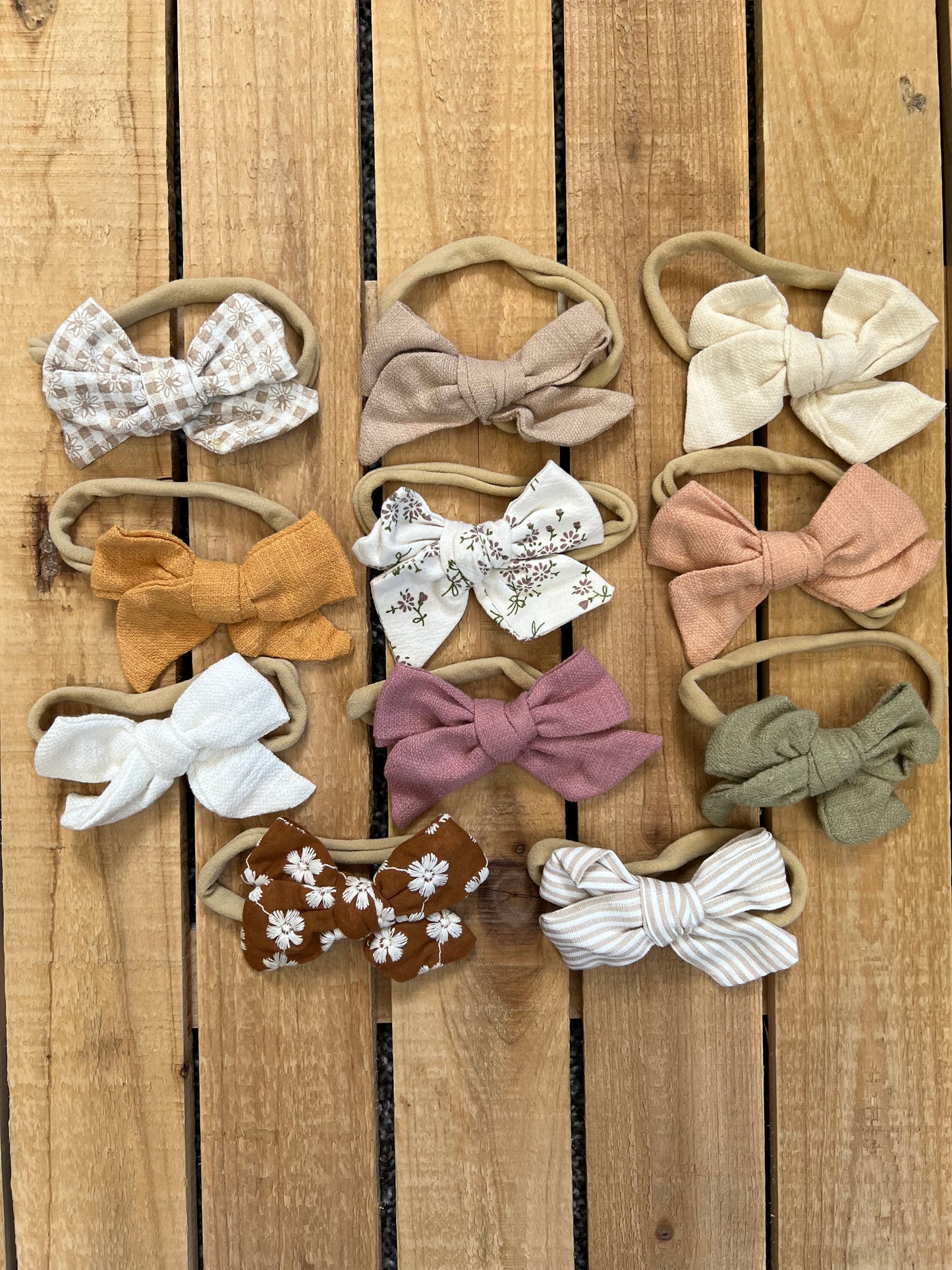Nylon Band Hair Bows