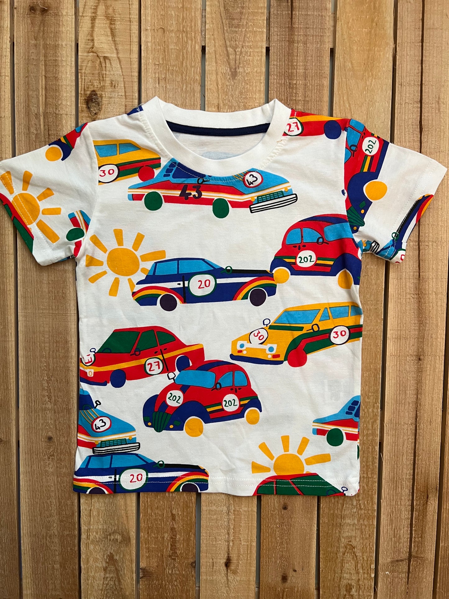 Race Car Print Tee