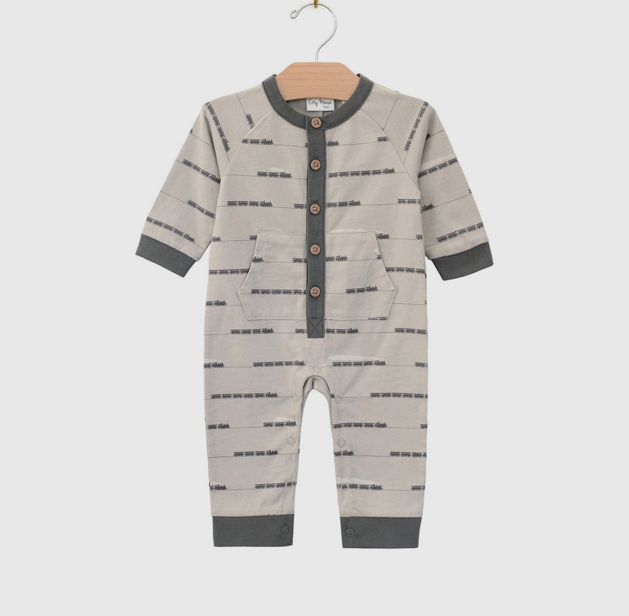 City Mouse Train Romper
