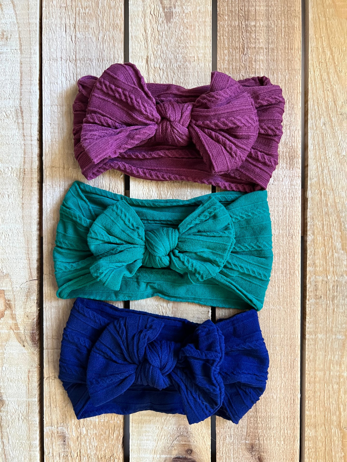 Earth Tone Nylon Headbands