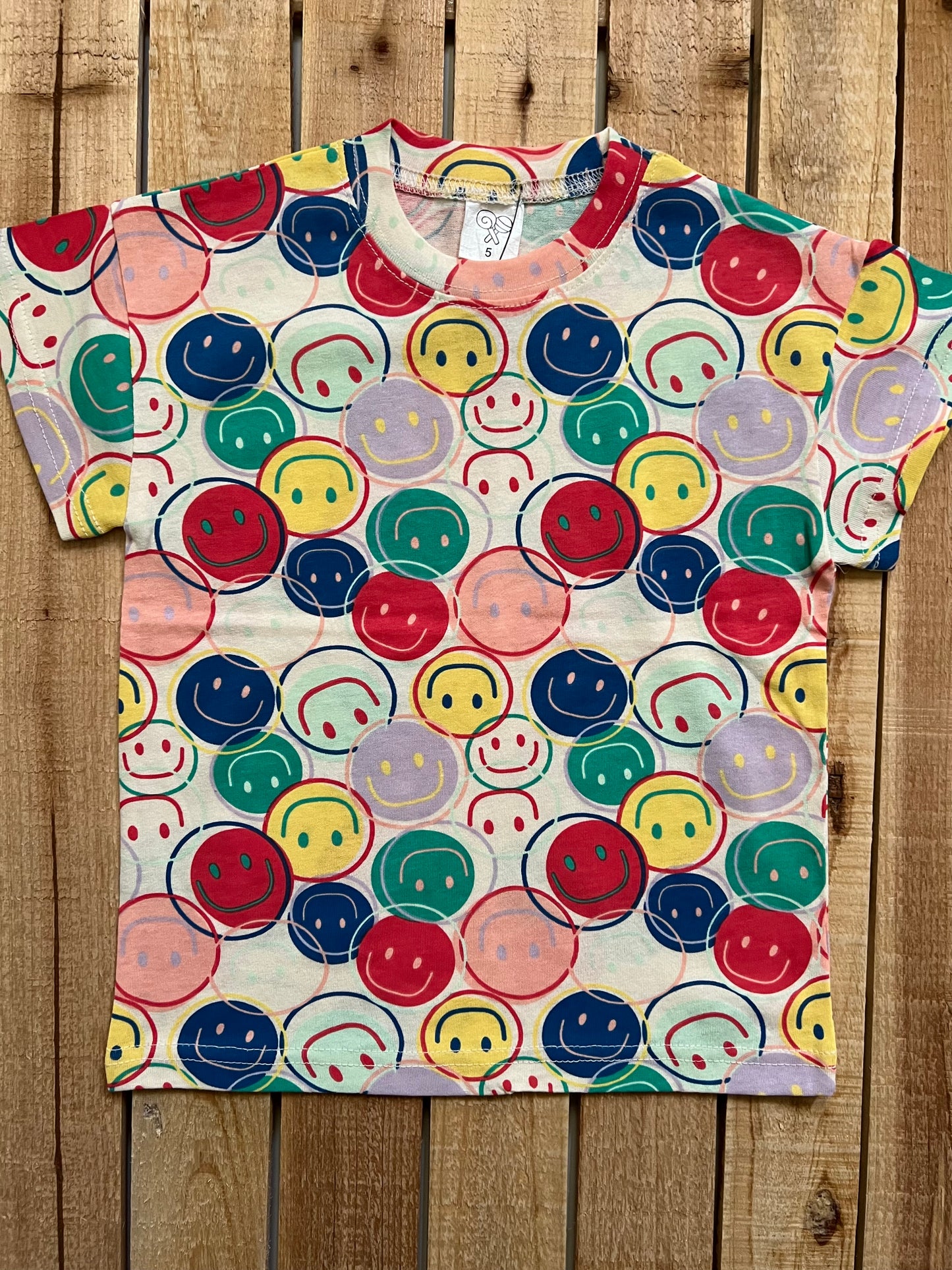 Smiley Pattern Tee