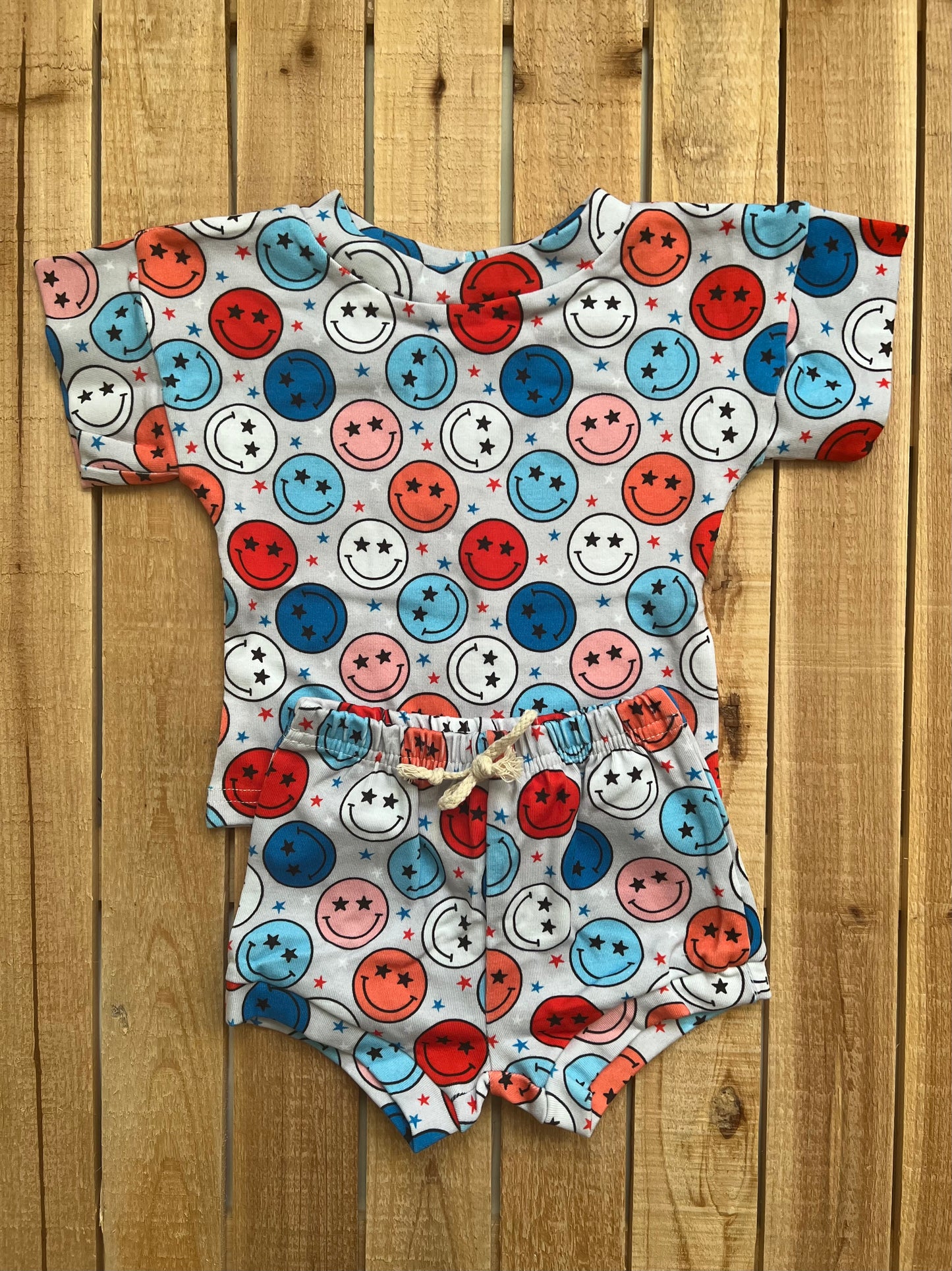 Patriotic Smiley Set