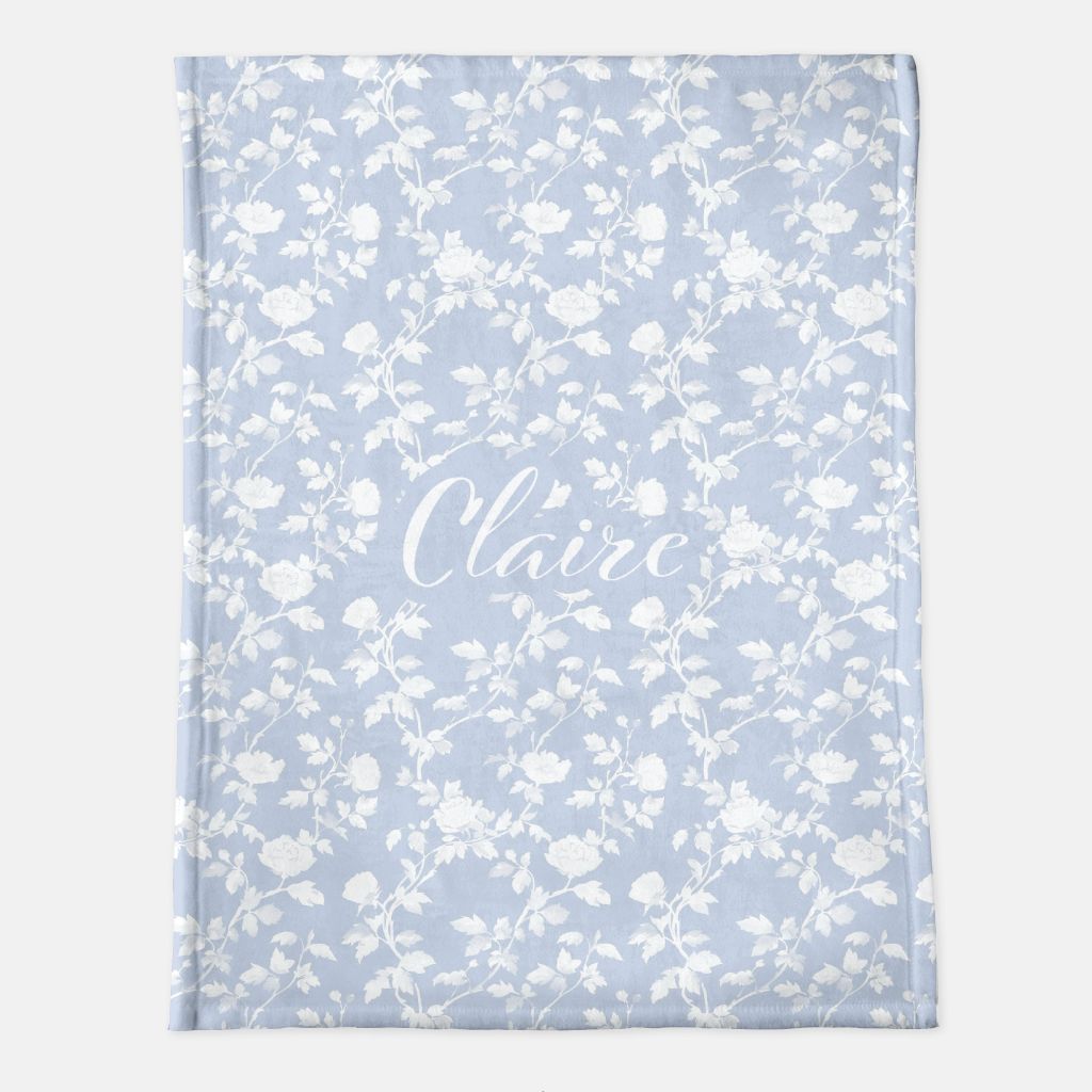 Claire Personalized Minky Blanket