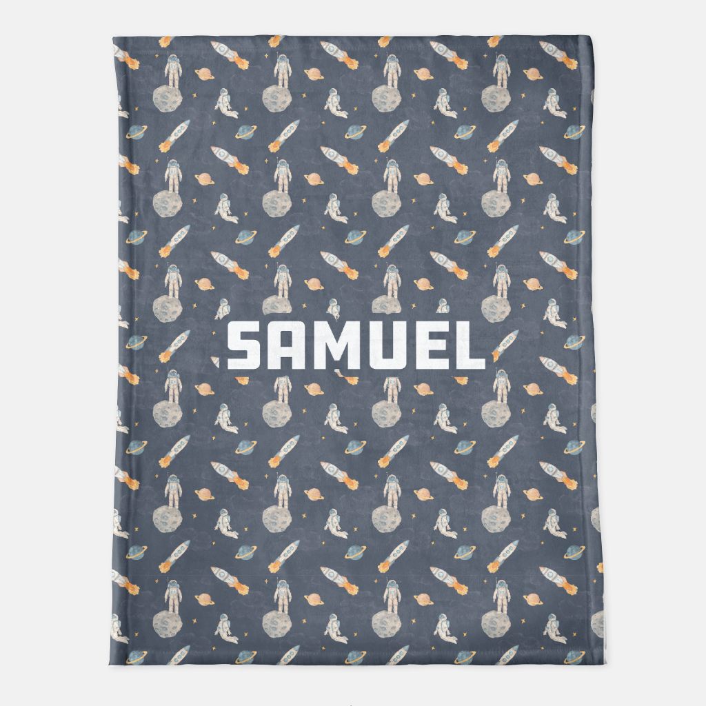 Samuel Personalized Minky Blanket