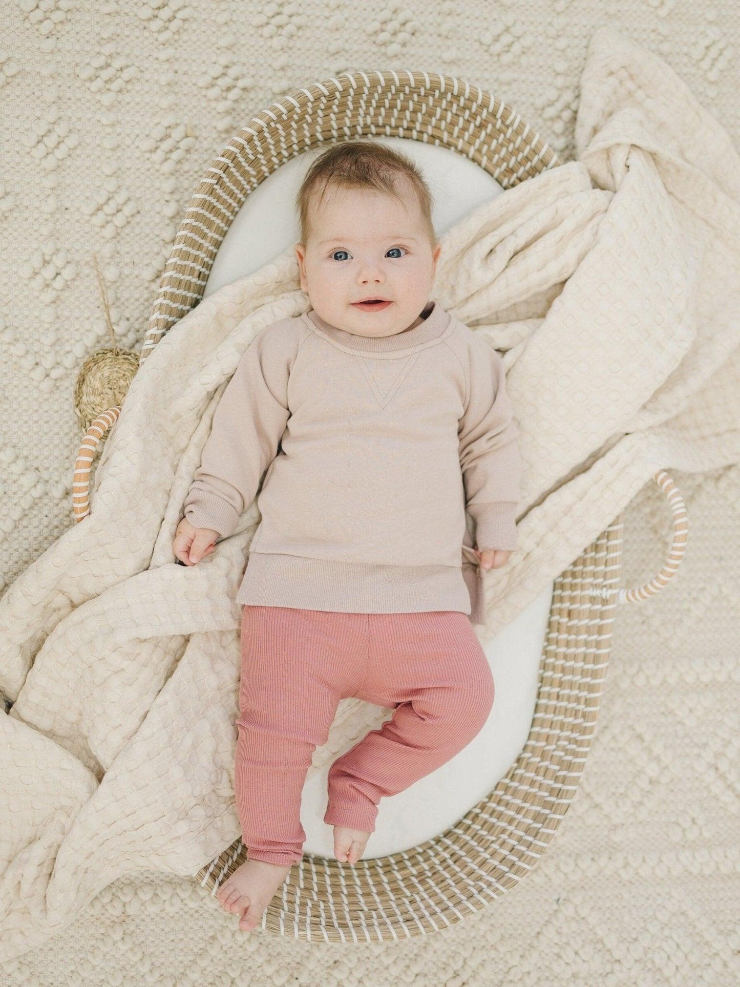 Little Joy Co. Ribbed Bamboo Leggings - more colors