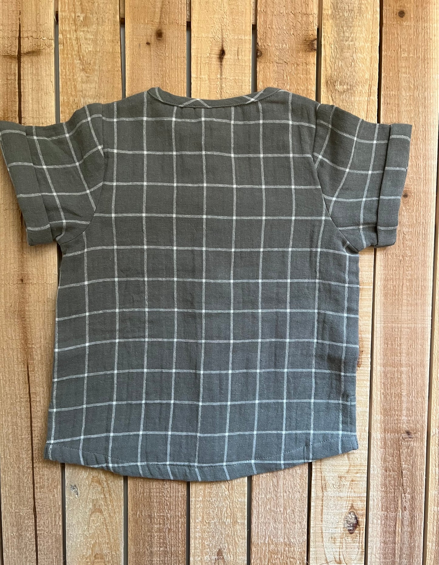 City Mouse Windowpane Button Down