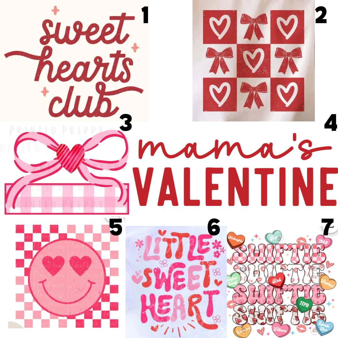 Valentine's Tee Preorder- Kids Short Sleeve Options