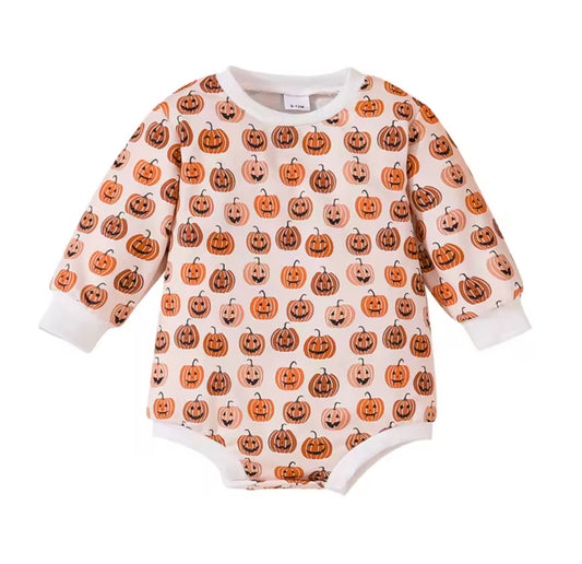 Jack-O-Lantern Romper