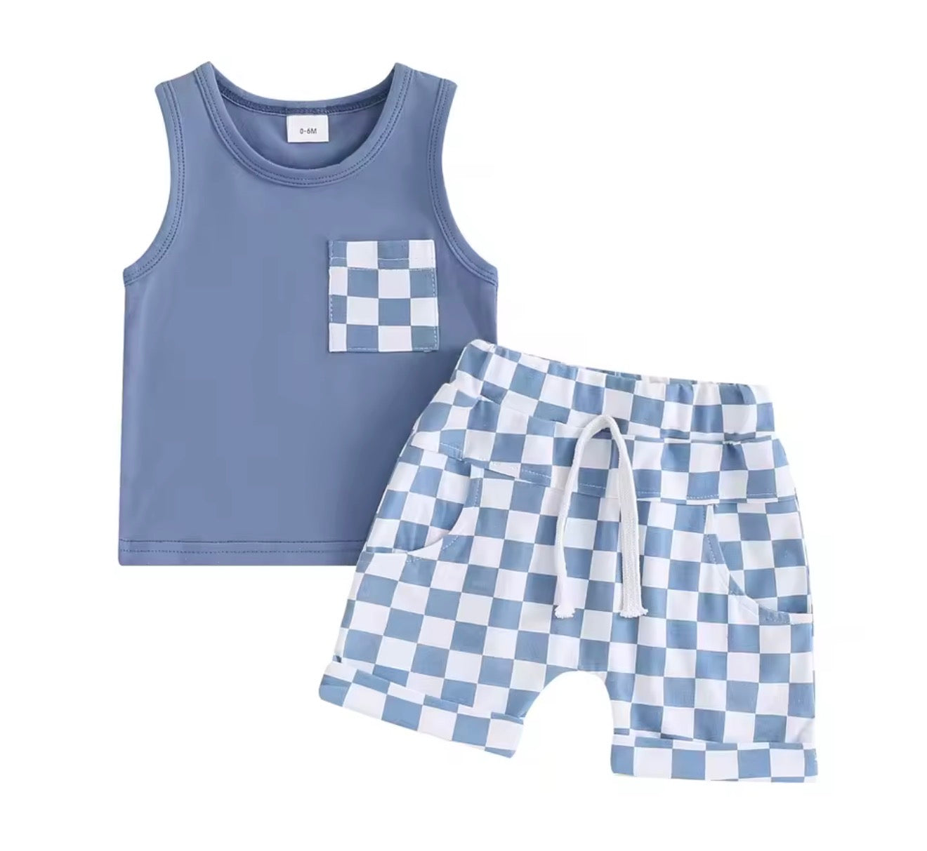 Checkered Tank Set