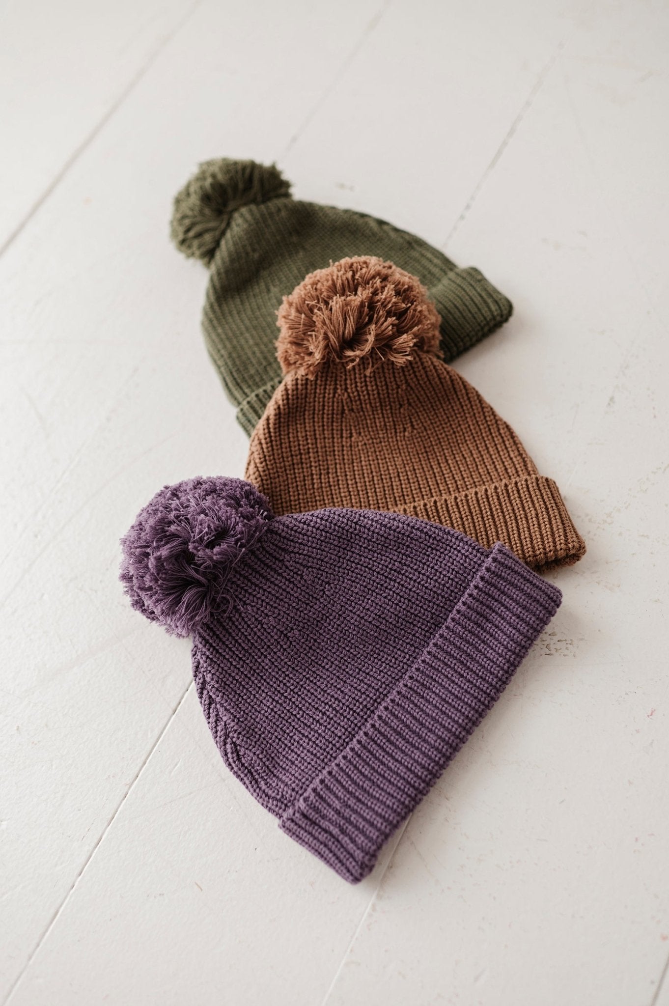 Baby & Kid's Knit Pom Hat