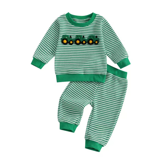 Tractor Appliqué Set