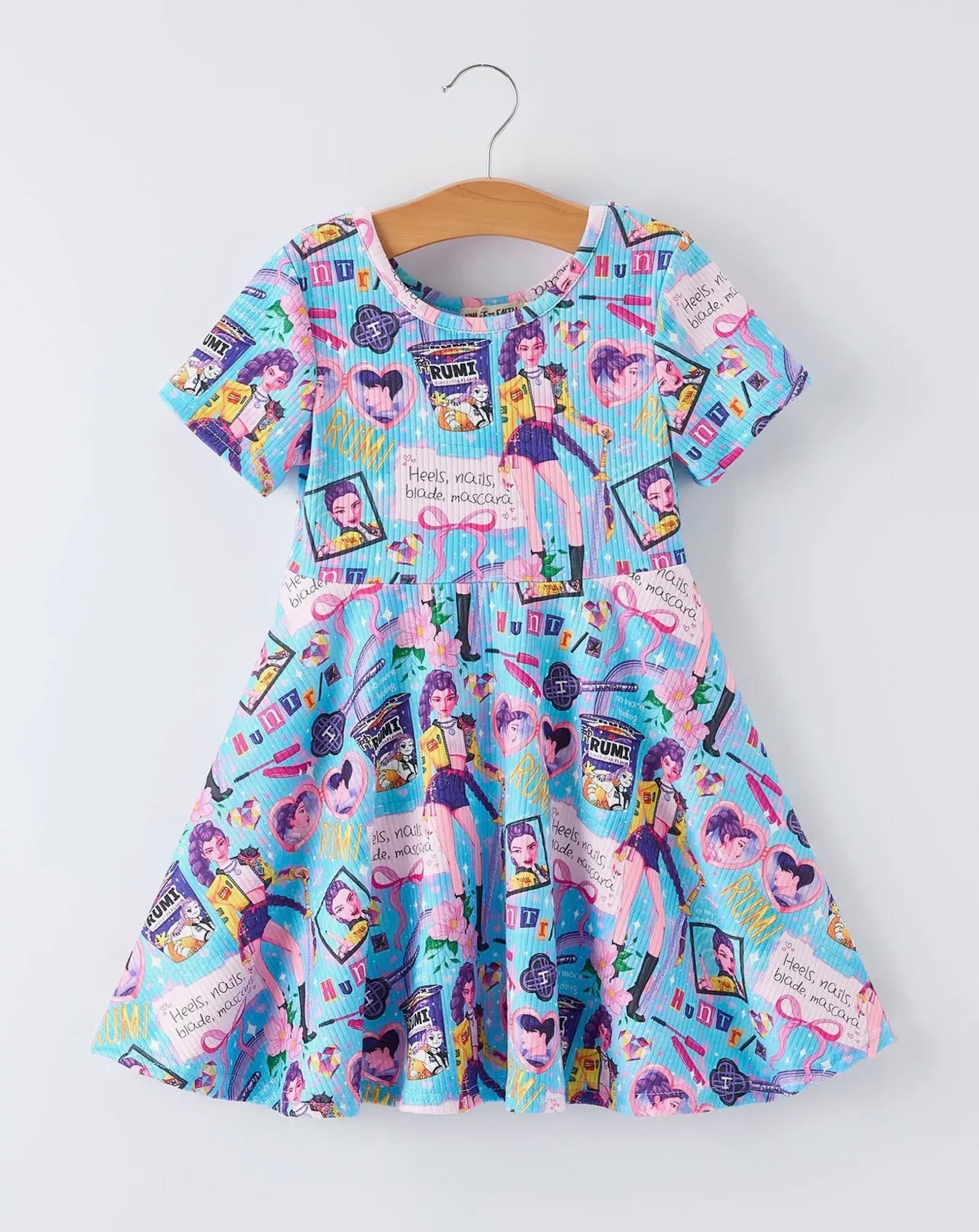K-Pop Blue Rumi Dress