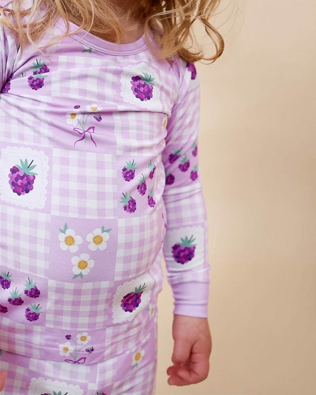 Bamboo Two Piece Set | Raspberry