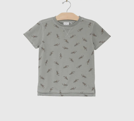 City Mouse Salamander Whistle Patch Tee