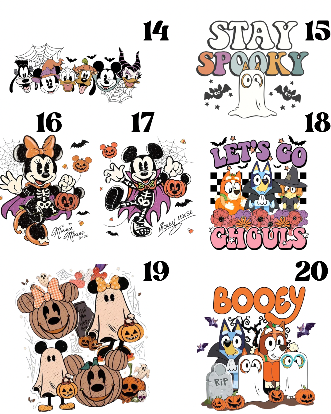 Halloween Tee Preorder- Kid Options