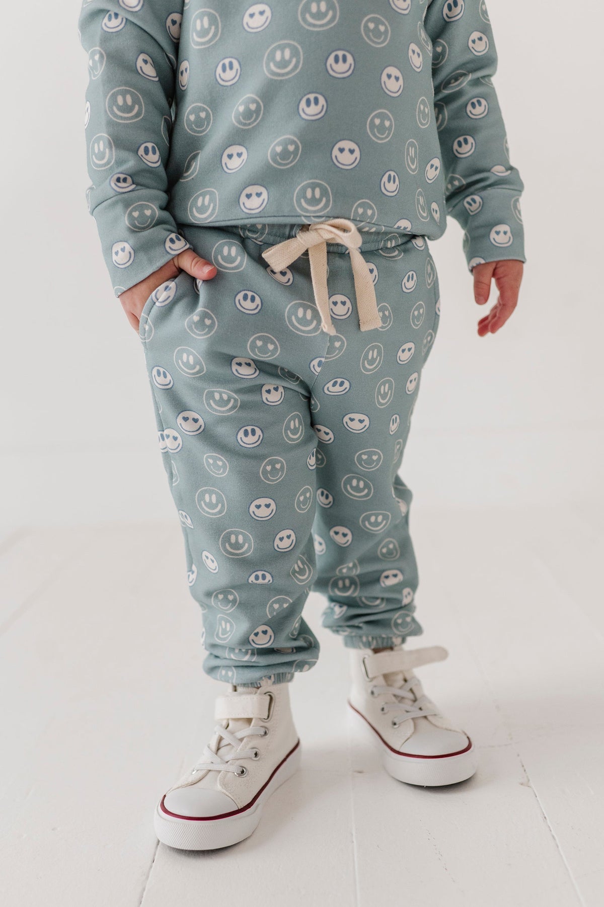 Boys Joggers in Heart Eyes