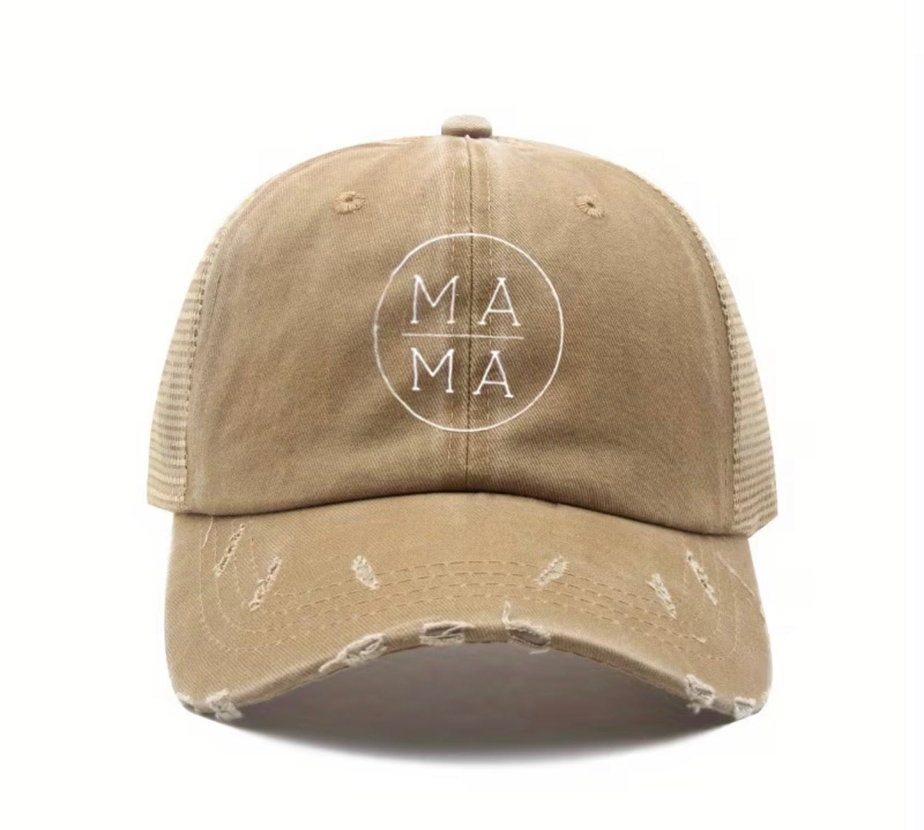 Distressed Mama Hat