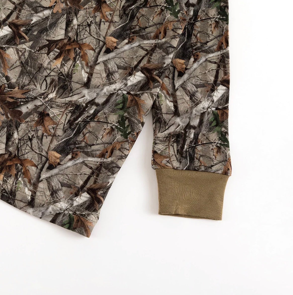 Camo Leaves Bamboo Pajamas