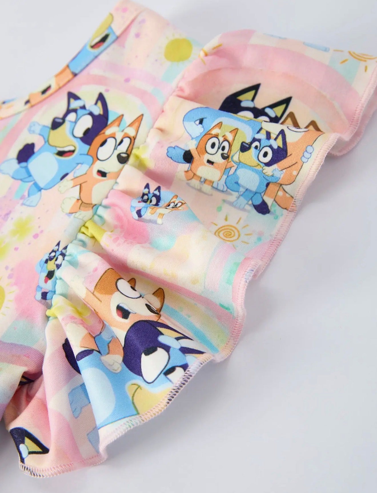 Bluey Rainbow Twirl Dress