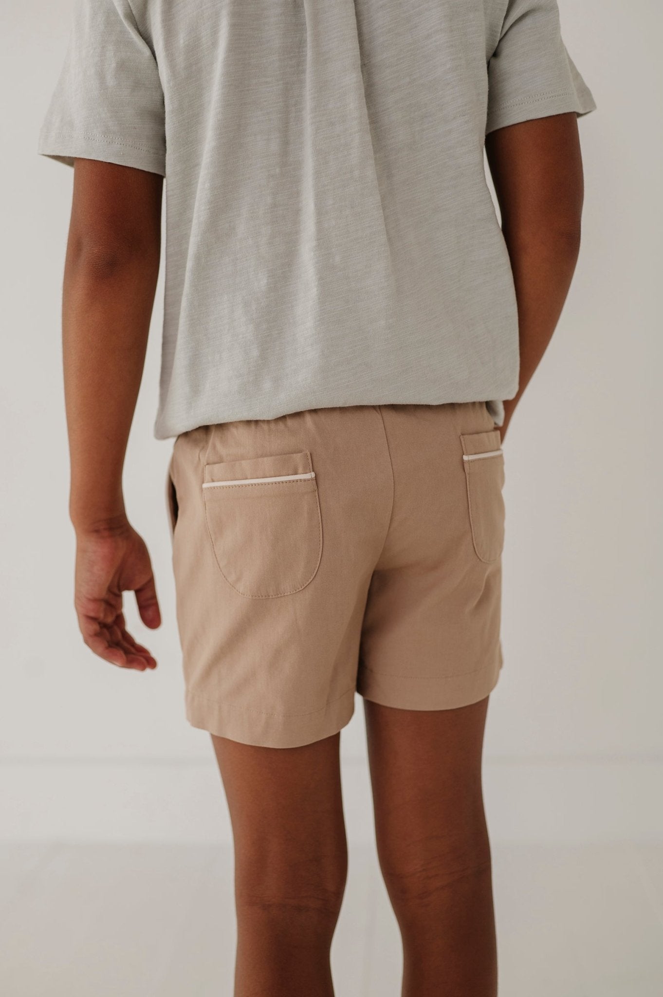 Boy's Twill Beach Shorts