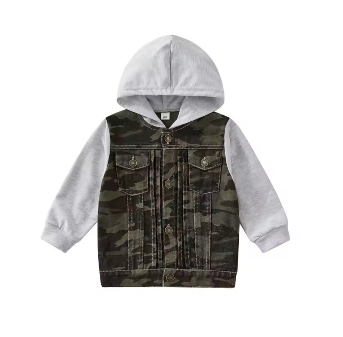 Camo Jean Jacket
