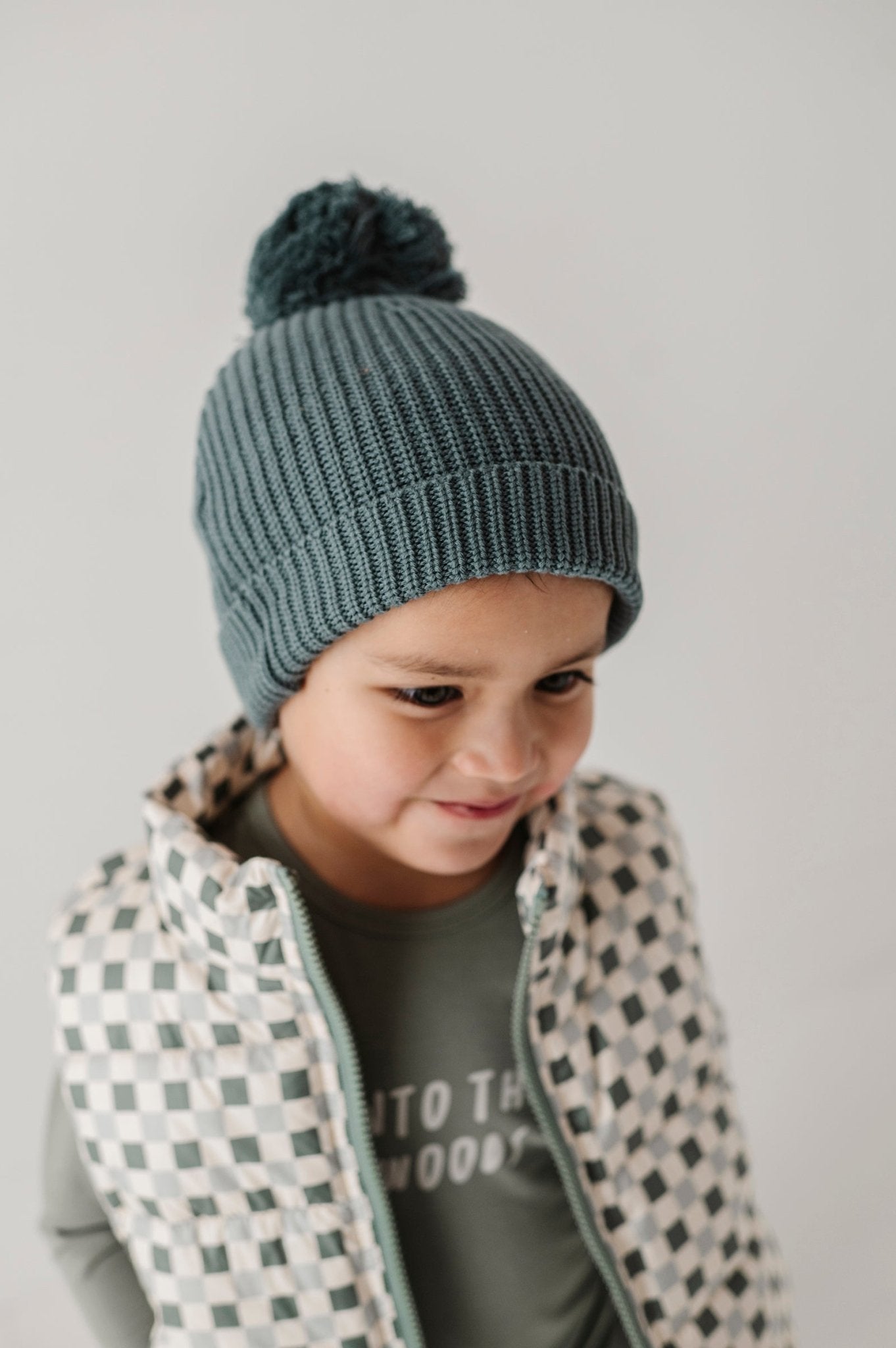 Baby & Kid's Knit Pom Hat